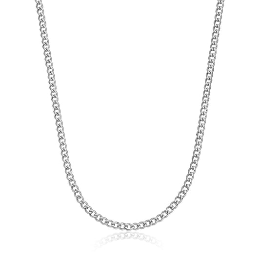 Cuban Chain Silver 5mm - VIRAGE London