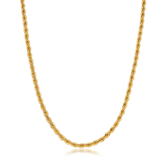 Rope Chain Gold 5mm - VIRAGE London